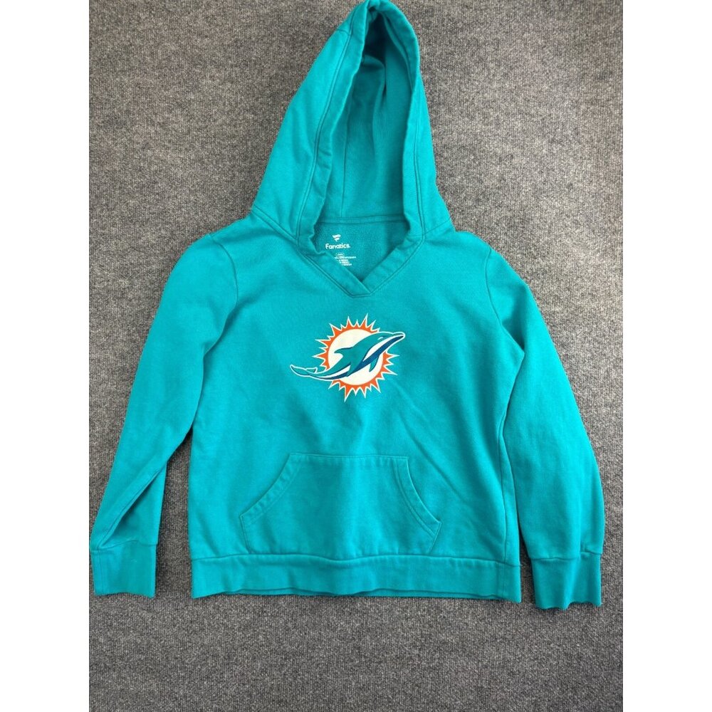 Fanactics Tagovailoa Miami Dolphins Hoodie Women's Large NFL Football Fleece